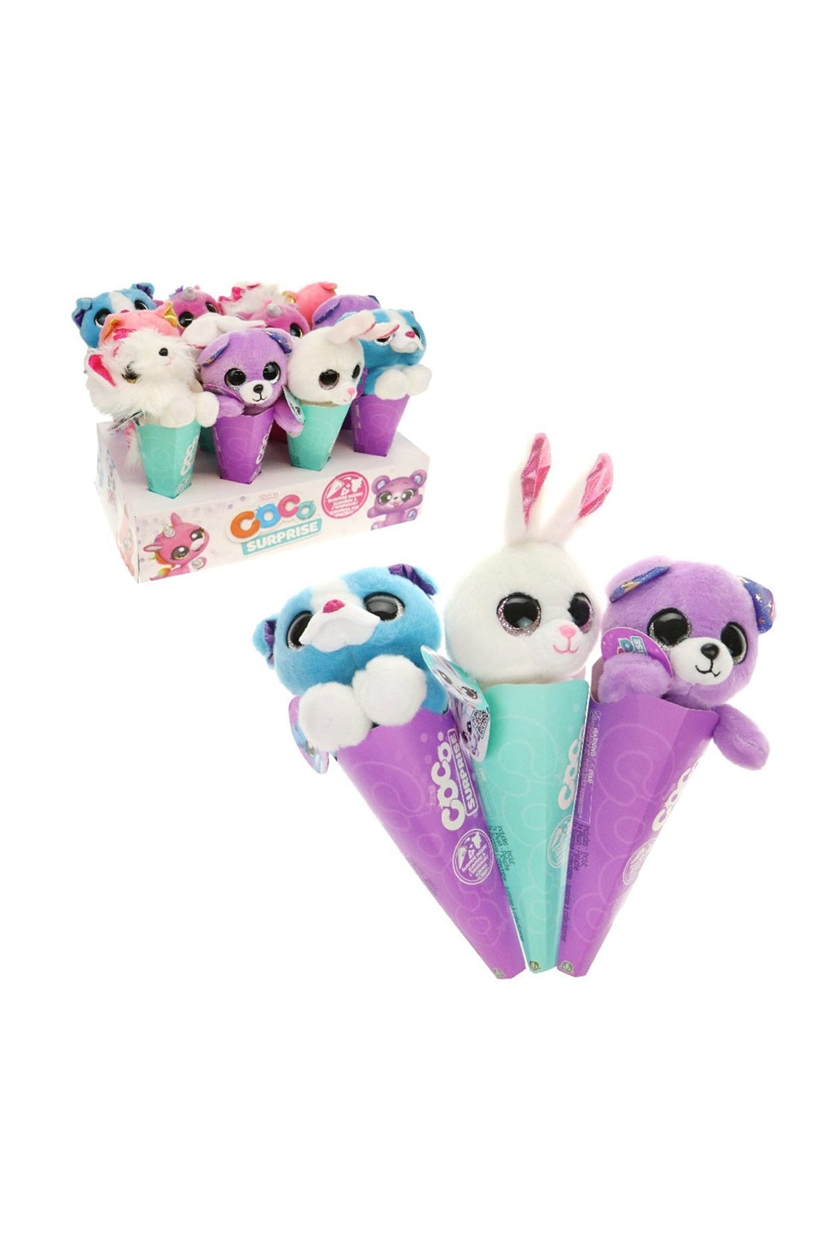 Coco Cones Mini Peluş-9601SQ1