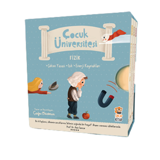 Sincap Kitap Çocuk Üniversitesi Fizik Set (3 Kitap)