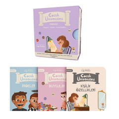Sincap Kitap Çocuk Üniversitesi Psikoloji Set (3 Kitap)