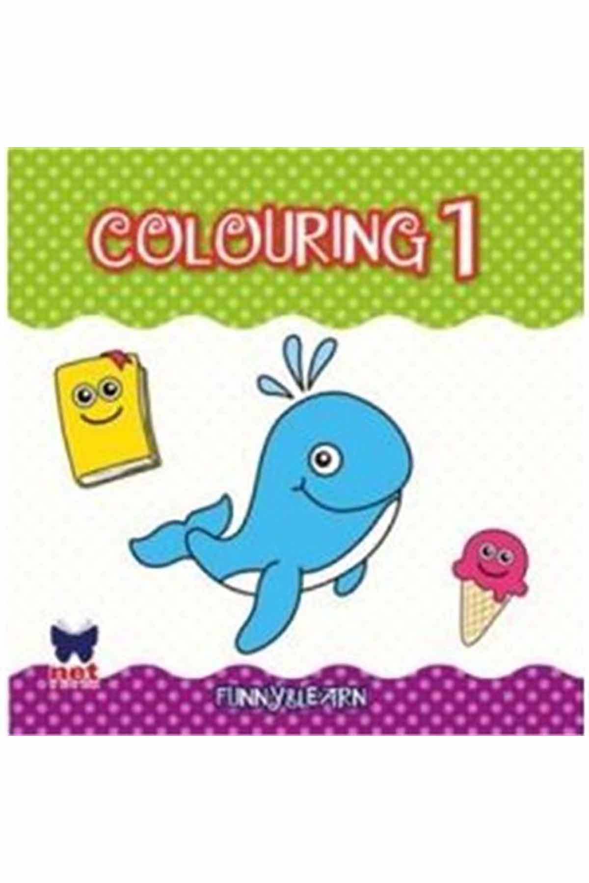 Net Kitap Colourıng 1 - Welcome Baby