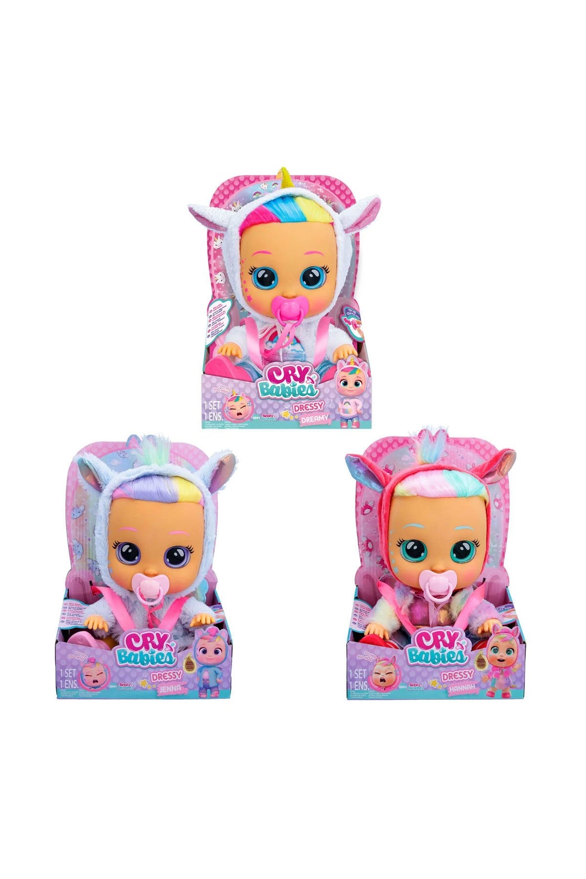 CRY BABIES DRESSY FANTASY BEBEK 904132