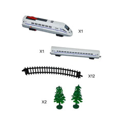 Ctoys 1:43 Hızlı Tren Seti 16 Parça
