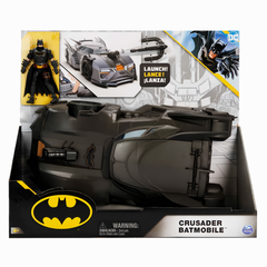 DC Comics Batman Crusader Batmobile Aracı ve Figür Seti 10cm