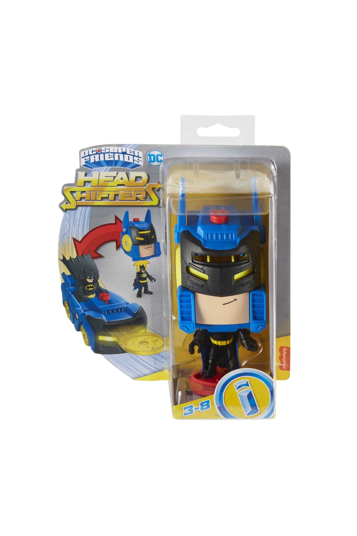 DC Super Friends Head Shifters Serisi