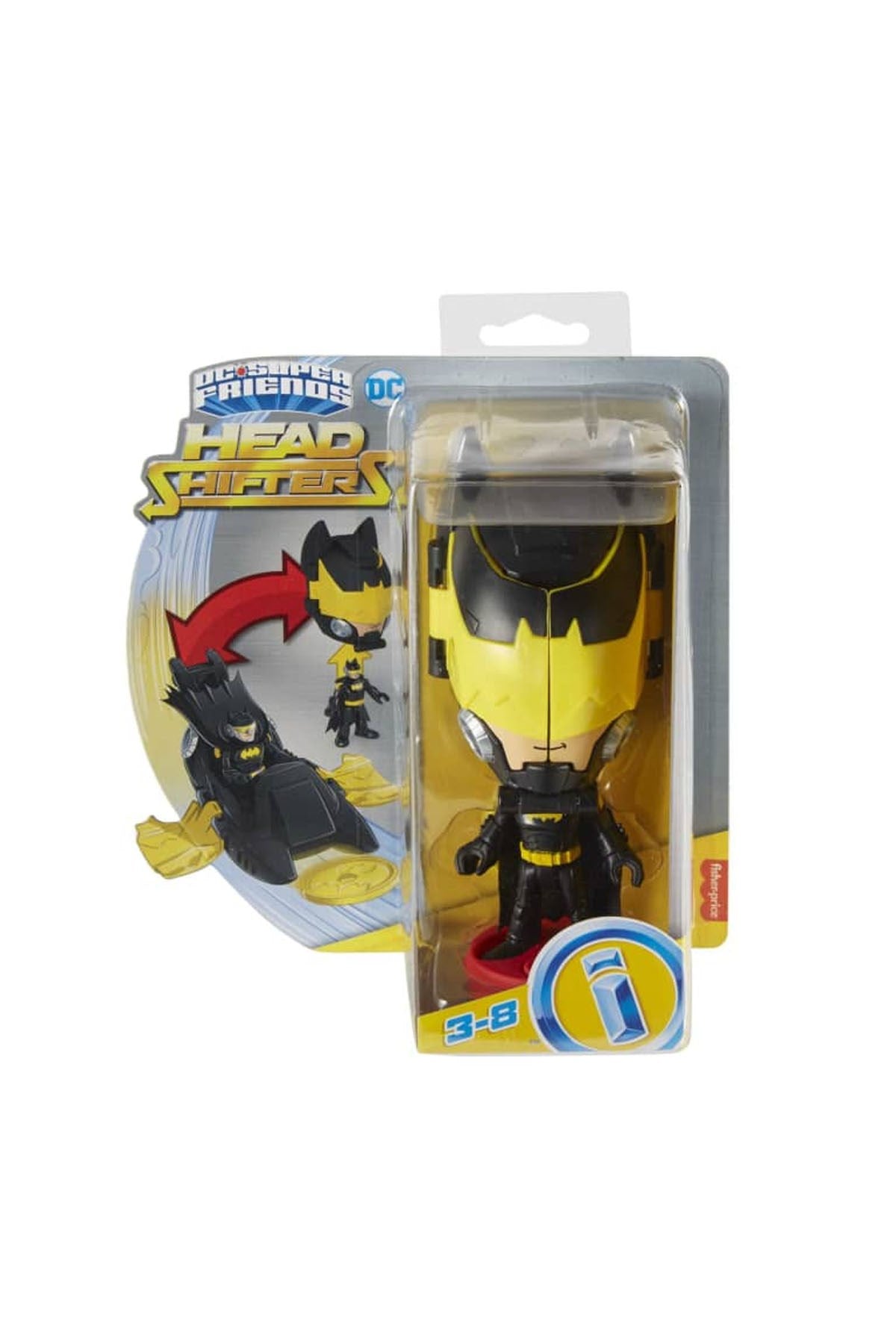 DC Super Friends Head Shifters Serisi