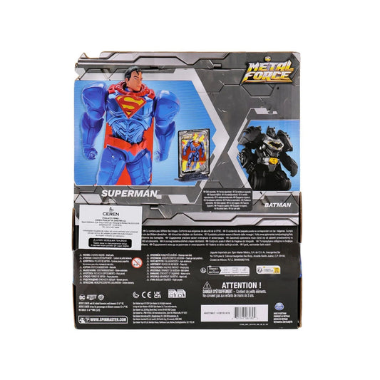 DC Comics XL Metal Force Heroes Superman Figür 30cm