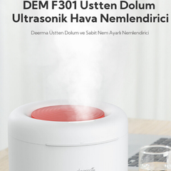 Deerma F301 Dijital Üstten Dolum Ultrasonik Soğuk Hava Nemlendirici