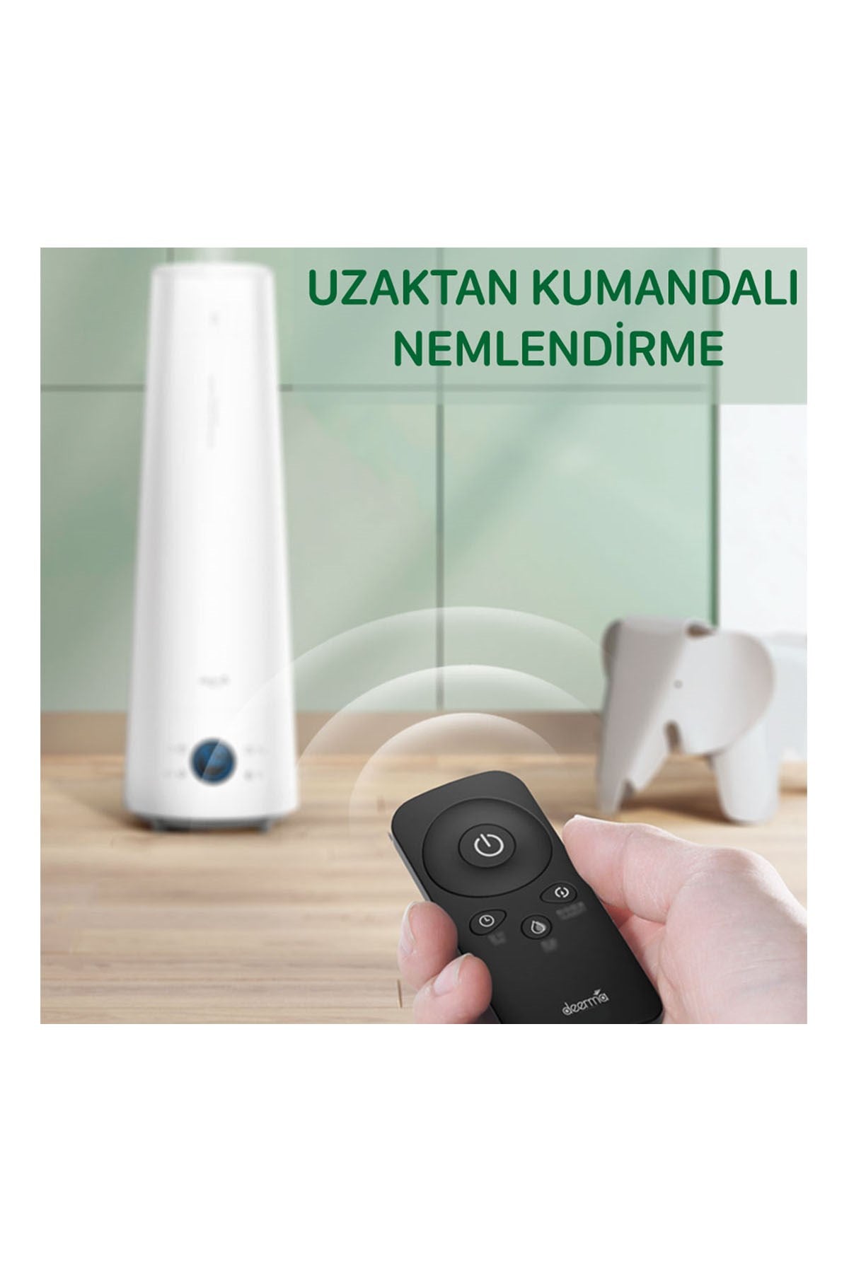 Deerma LD220 Kumandalı Soğuk Buhar Makinesi