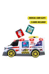 Dickie Ambulans Aksesuarlı, Sesli ve Işıklı, Dronlu