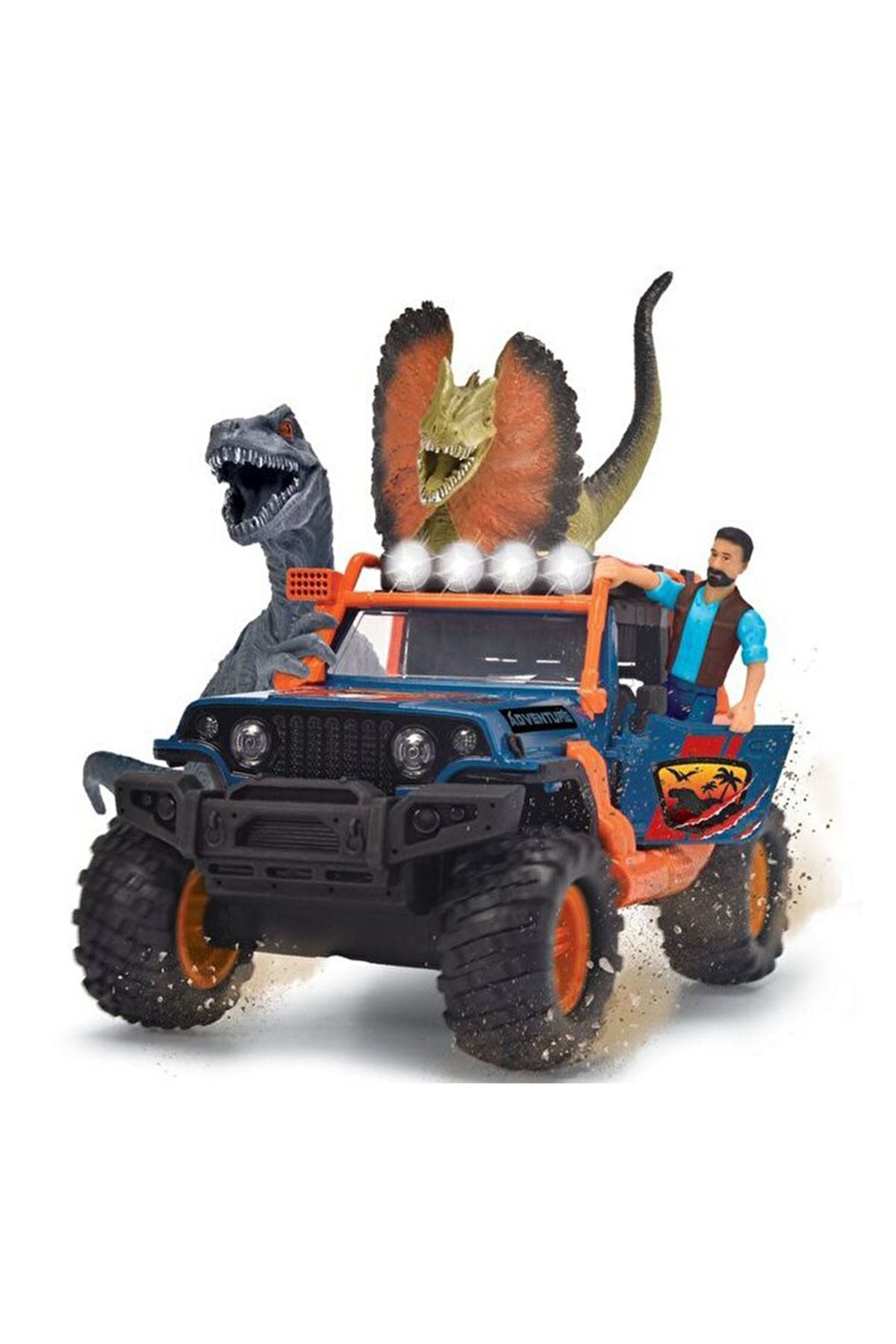 Dickie Dinozor Taşıyıcı Jeep 40 Cm