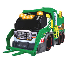 Dickie Geri Dönüşüm Kamyonu, Sesli ve Işıklı, Motorlu Kaldırma İşlevli, 39cm