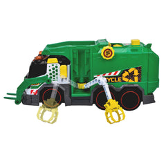 Dickie Geri Dönüşüm Kamyonu, Sesli ve Işıklı, Motorlu Kaldırma İşlevli, 39cm