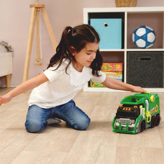 Dickie Geri Dönüşüm Kamyonu, Sesli ve Işıklı, Motorlu Kaldırma İşlevli, 39cm