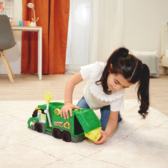 Dickie Geri Dönüşüm Kamyonu, Sesli ve Işıklı, Motorlu Kaldırma İşlevli, 39cm