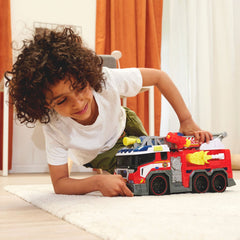 Dickie İtfaiye Aracı, Sesli ve Işıklı, Uzatılabilir Merdivenli, Su Fonksiyonlu, 36 cm