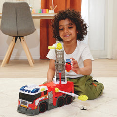 Dickie İtfaiye Aracı, Sesli ve Işıklı, Uzatılabilir Merdivenli, Su Fonksiyonlu, 36 cm