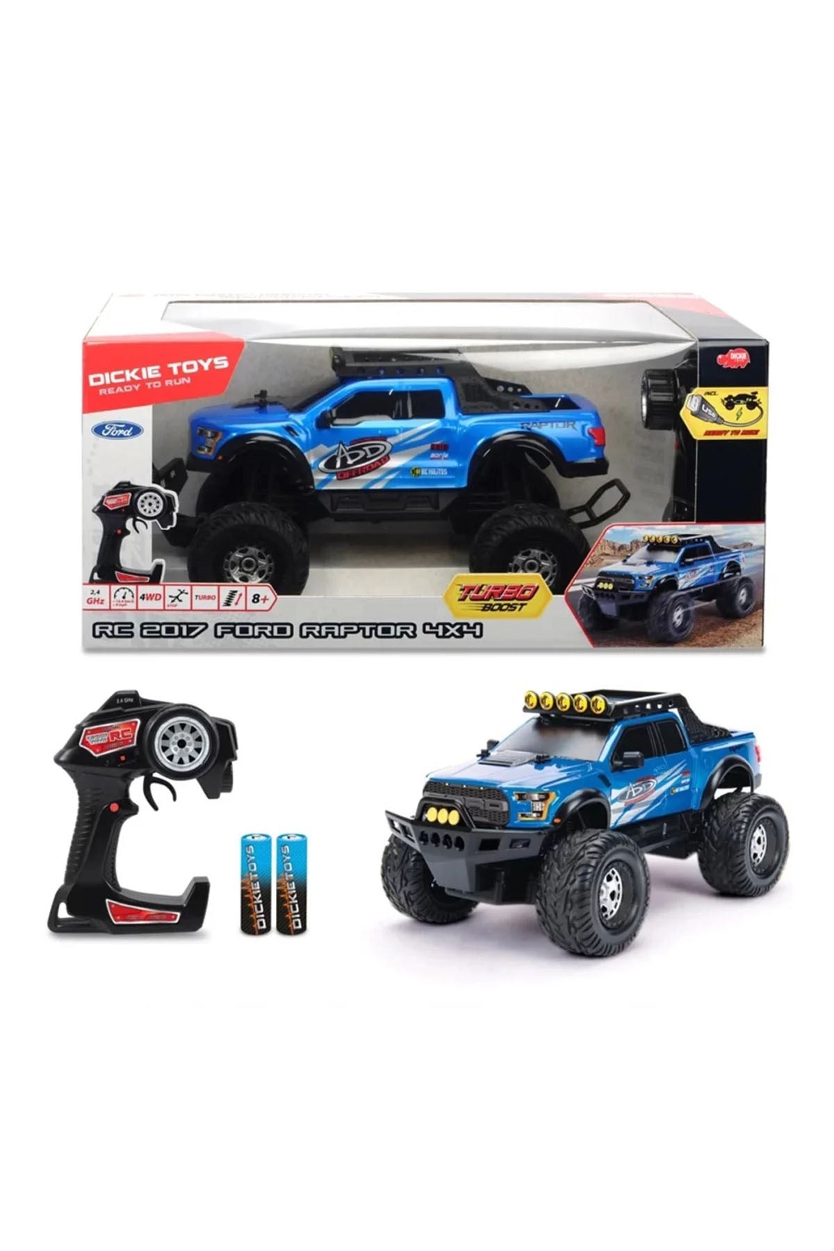 Dickie Rc Ford F-150 Raptor 2017 1:12