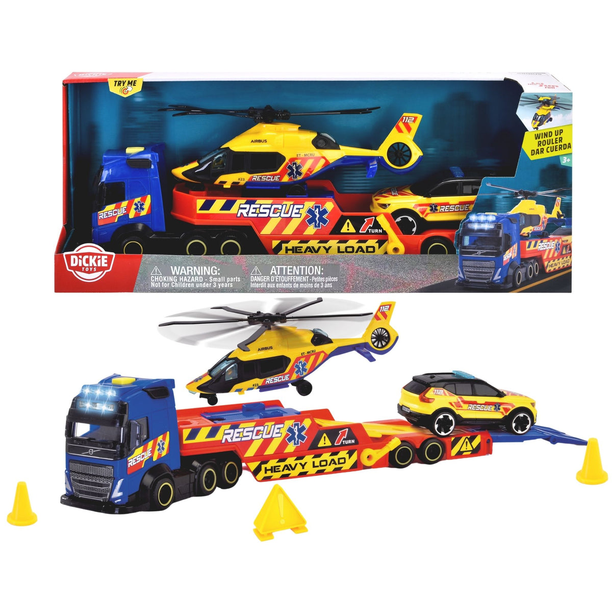 Dickie Rescue Transporter Kurtarma Seti Aracı