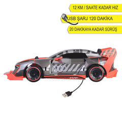 Dickie Uzaktan Kumandalı Audi S1 E-Tron Quattro Drift Araba