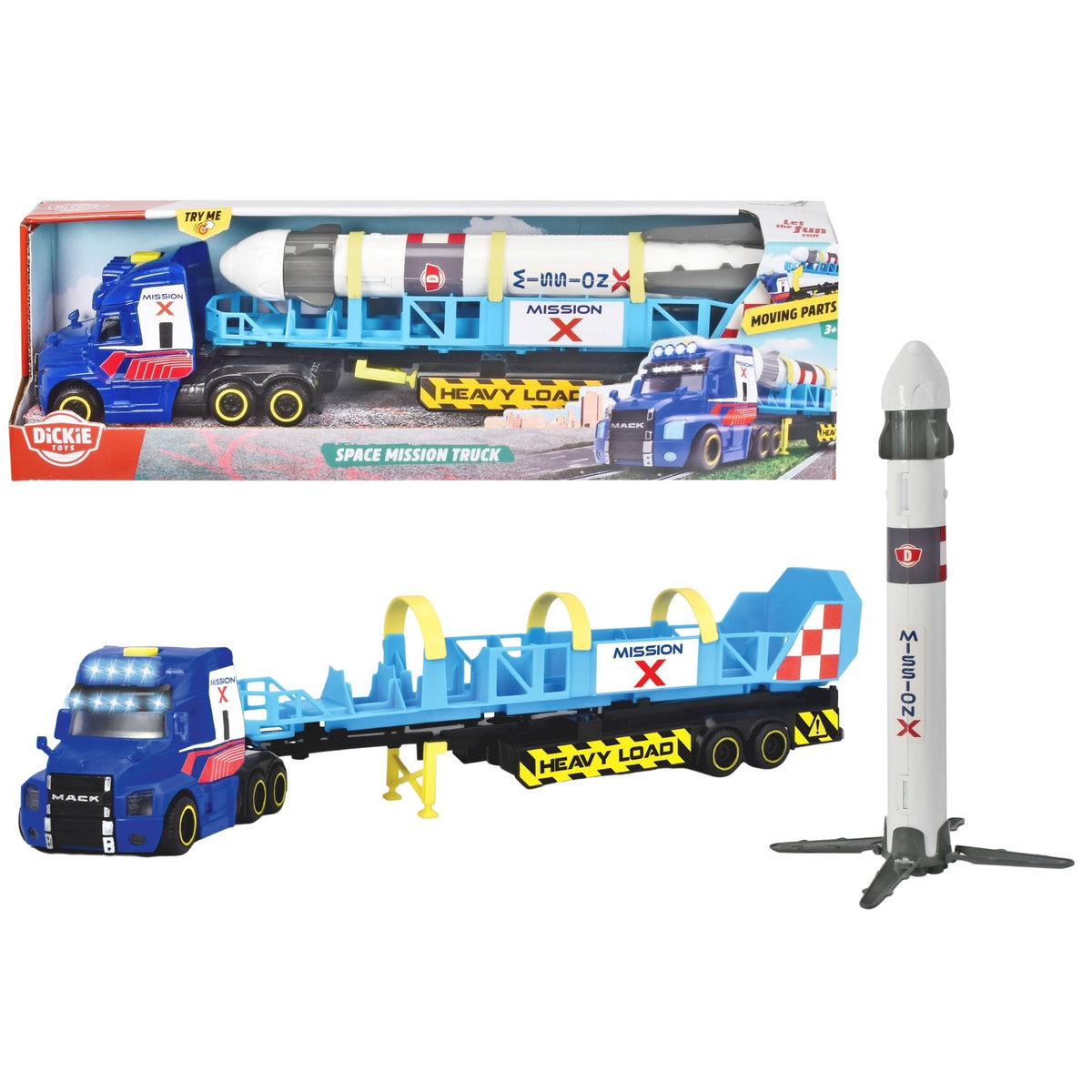 Dickie Uzay Misyon Kamyonu 41cm