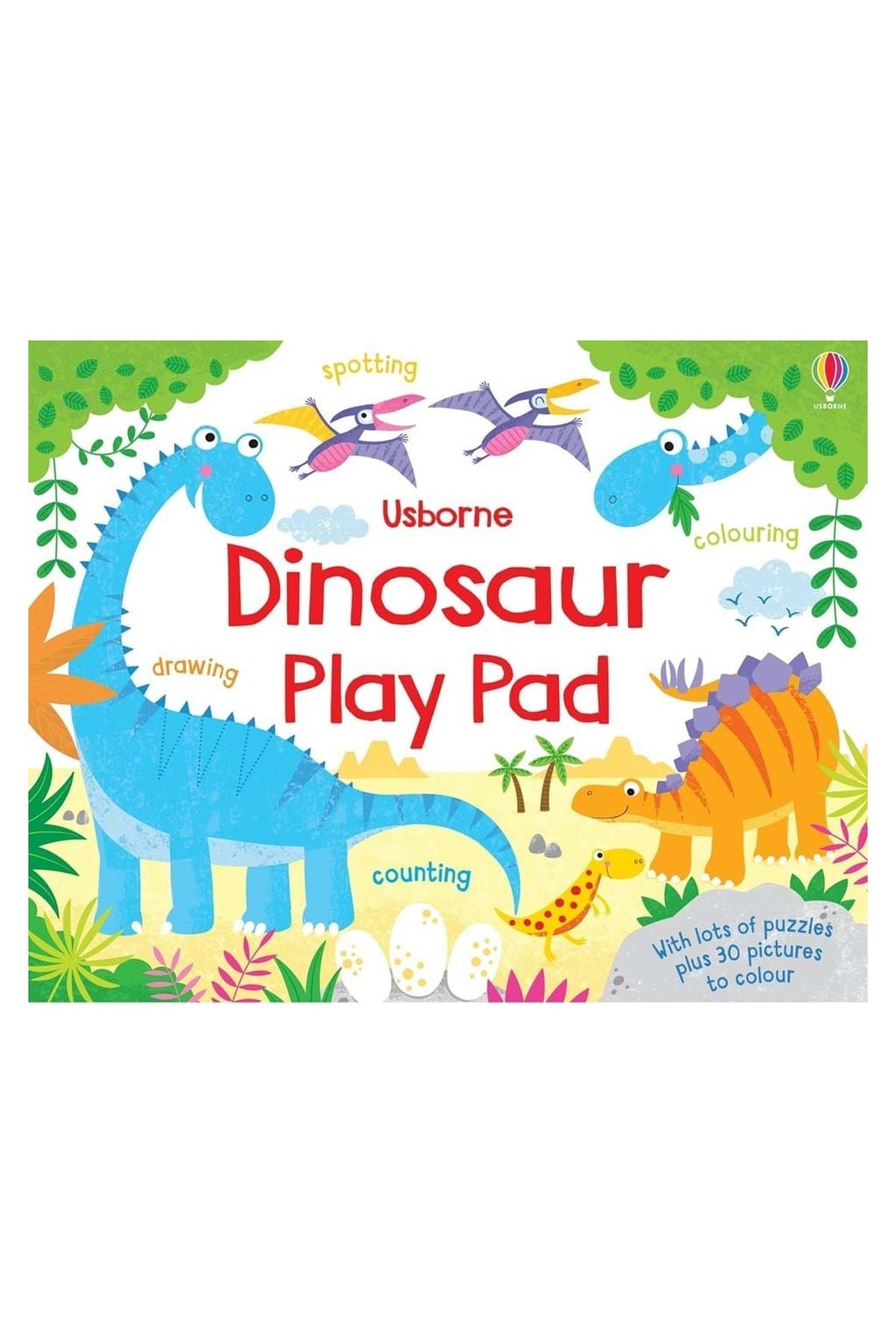 The Usborne Dinosaur Play Pad - Welcome Baby
