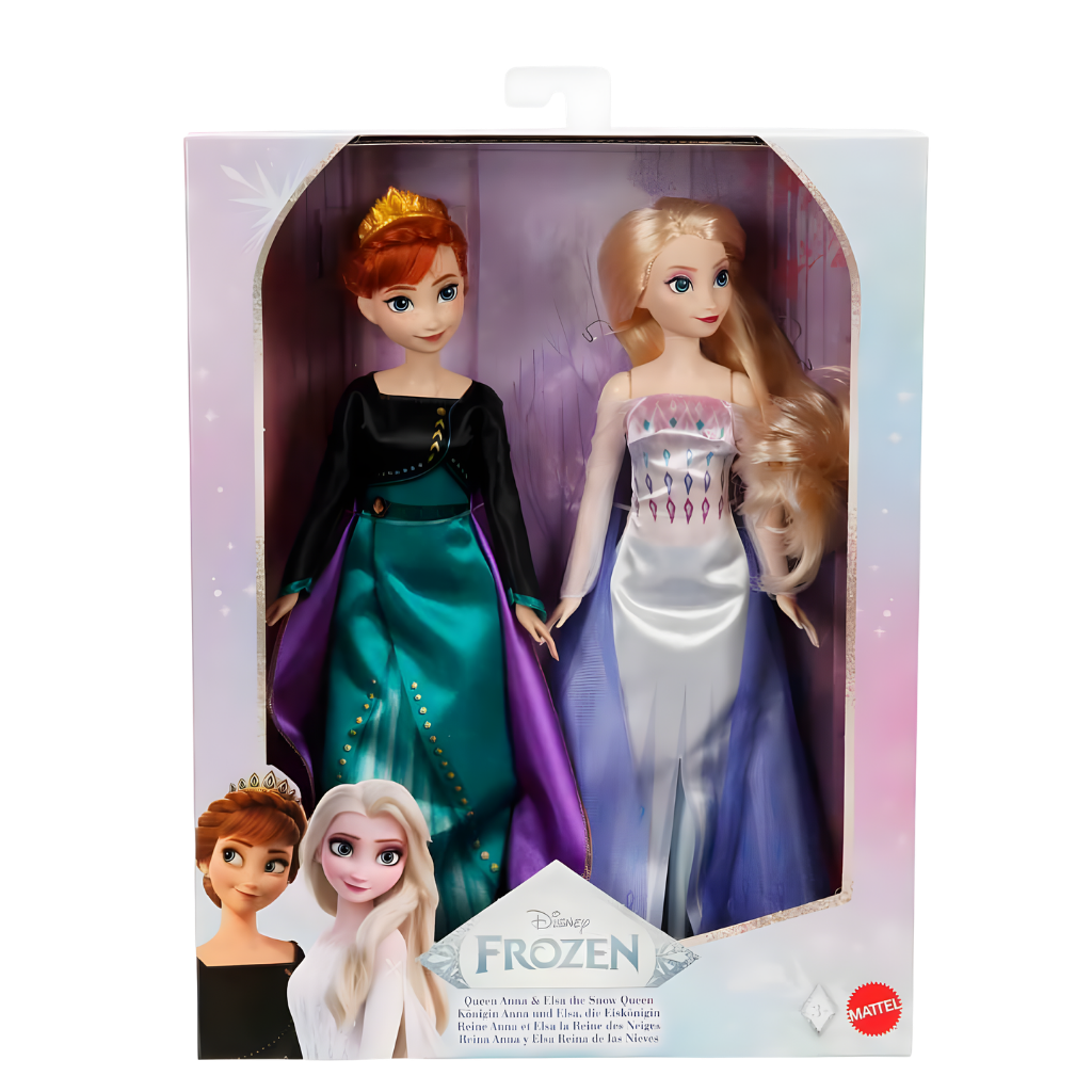 Disney Karlar Ülkesi Prensesleri Anna ve Elsa Bebek 2'li Paket