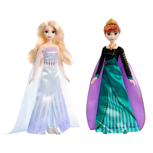 Disney Karlar Ülkesi Prensesleri Anna ve Elsa Bebek 2'li Paket