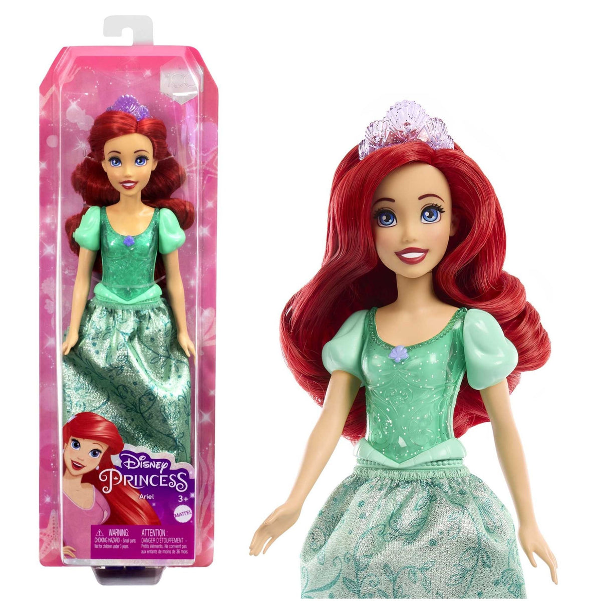 Disney Prenses Ana Karakter Bebekler Ariel HLW10
