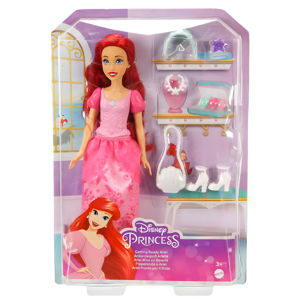 Disney Prenses Ariel ve Aksesuarları HLX34