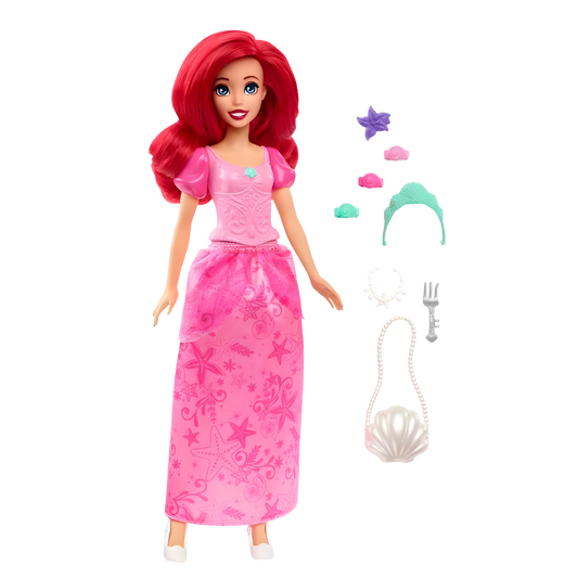 Disney Prenses Ariel ve Aksesuarları HLX34