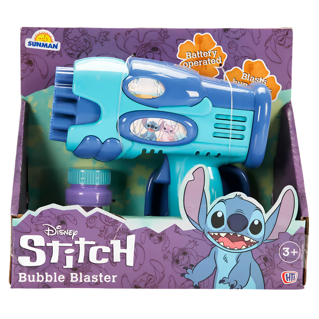 Disney Stitch Bubble Blaster Köpük Tabancası