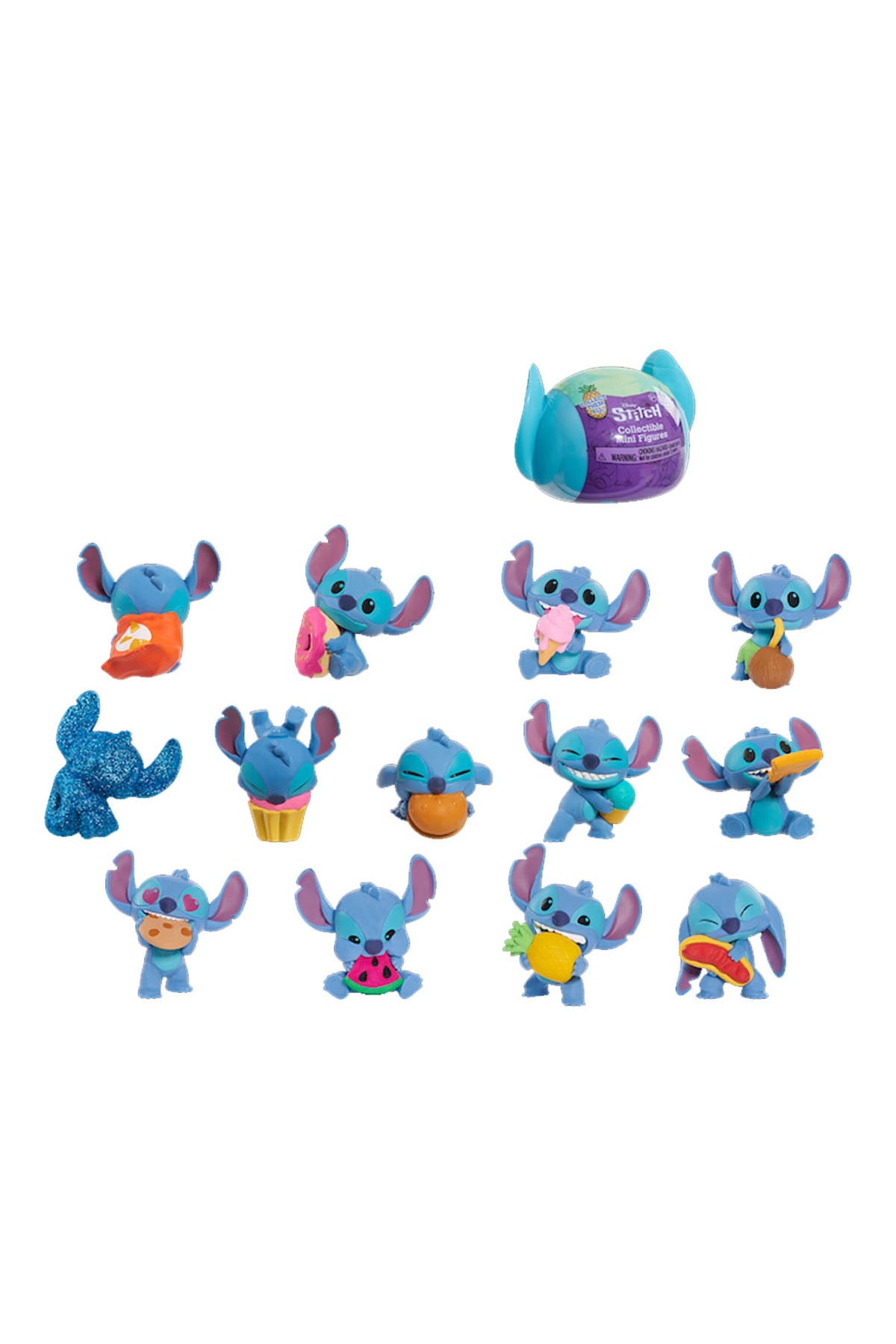 Disney Stitch Mini Kapsül Figürler-46278