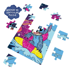 Disney Stitch Series 1 Prime 3D Sürpriz Puzzle 24 Parça