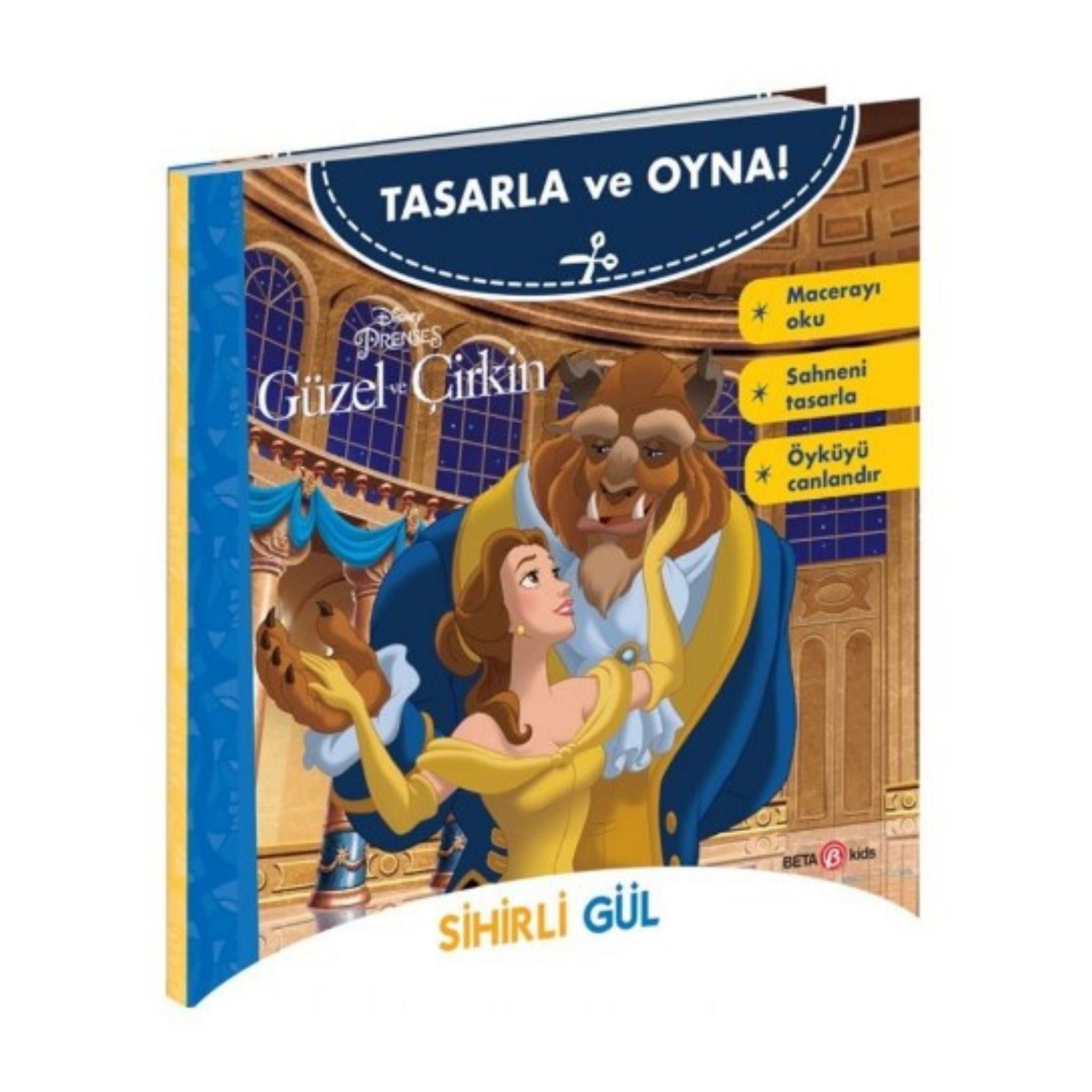 Disney Tasarla Ve Oyna Güzel Ve Çirkin – Sihirli Gül