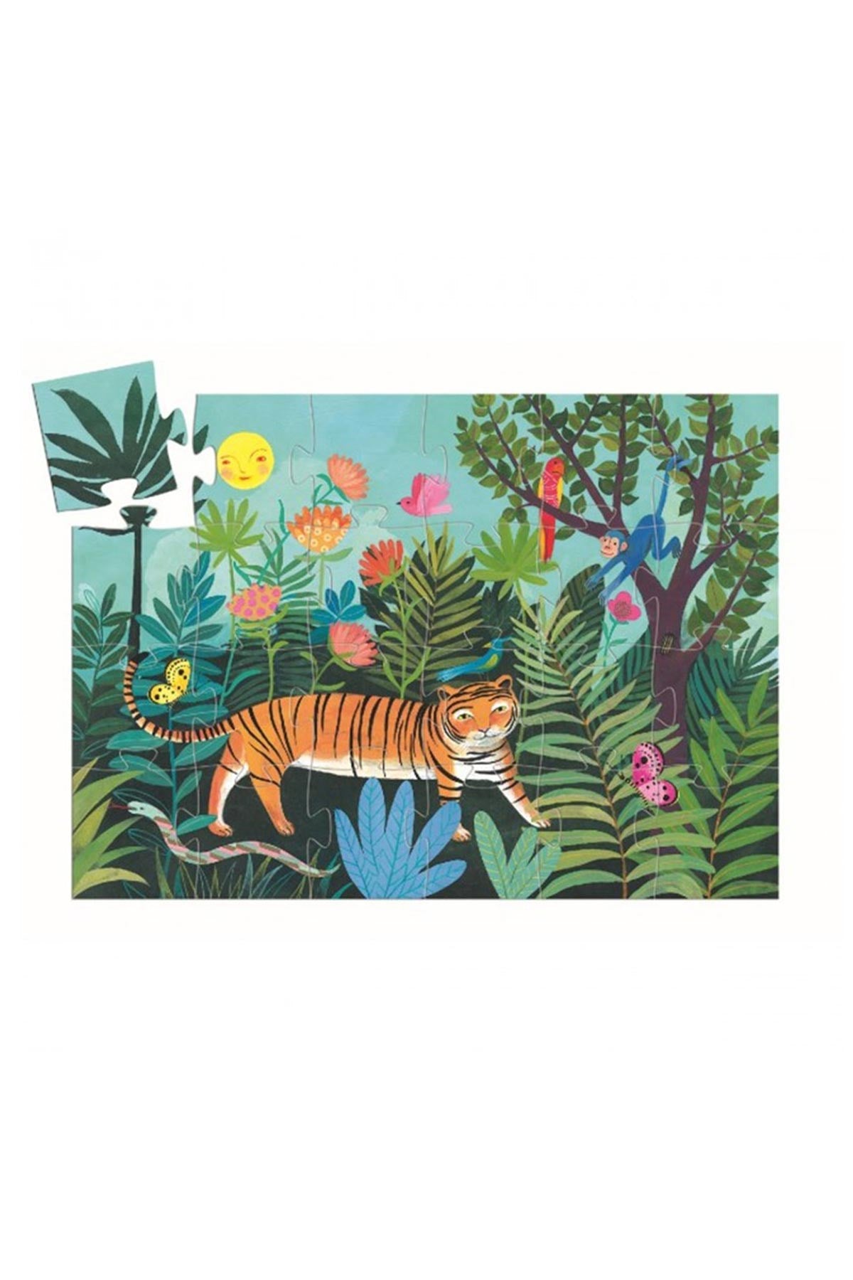 Djeco Dekoratif Puzzle 24 Parça The Tigers Walk