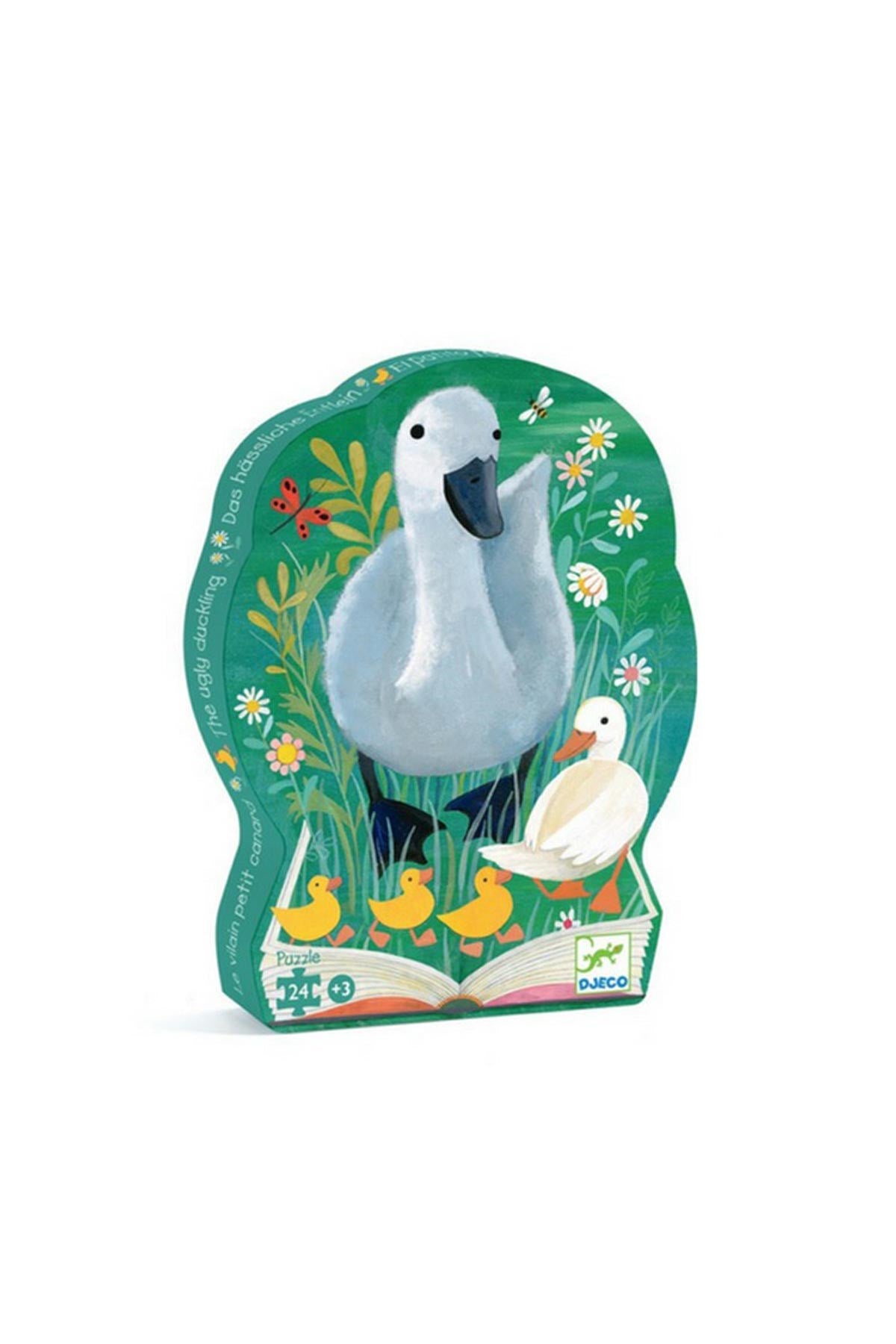 Djeco Dekoratif Puzzle 24 Parça/The Ugly Duckling