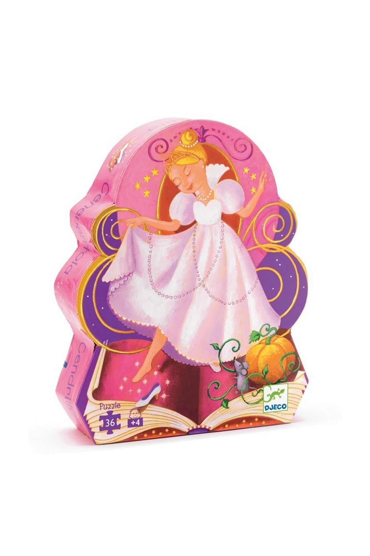 Djeco Dekoratif Puzzle 36 Parça/Cinderella