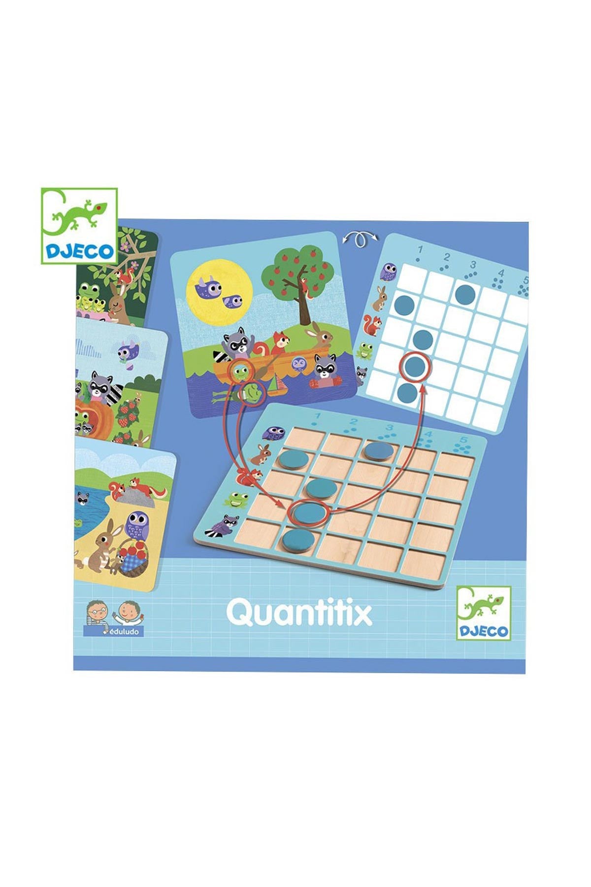 Djeco Hafıza Oyunları Quantitix