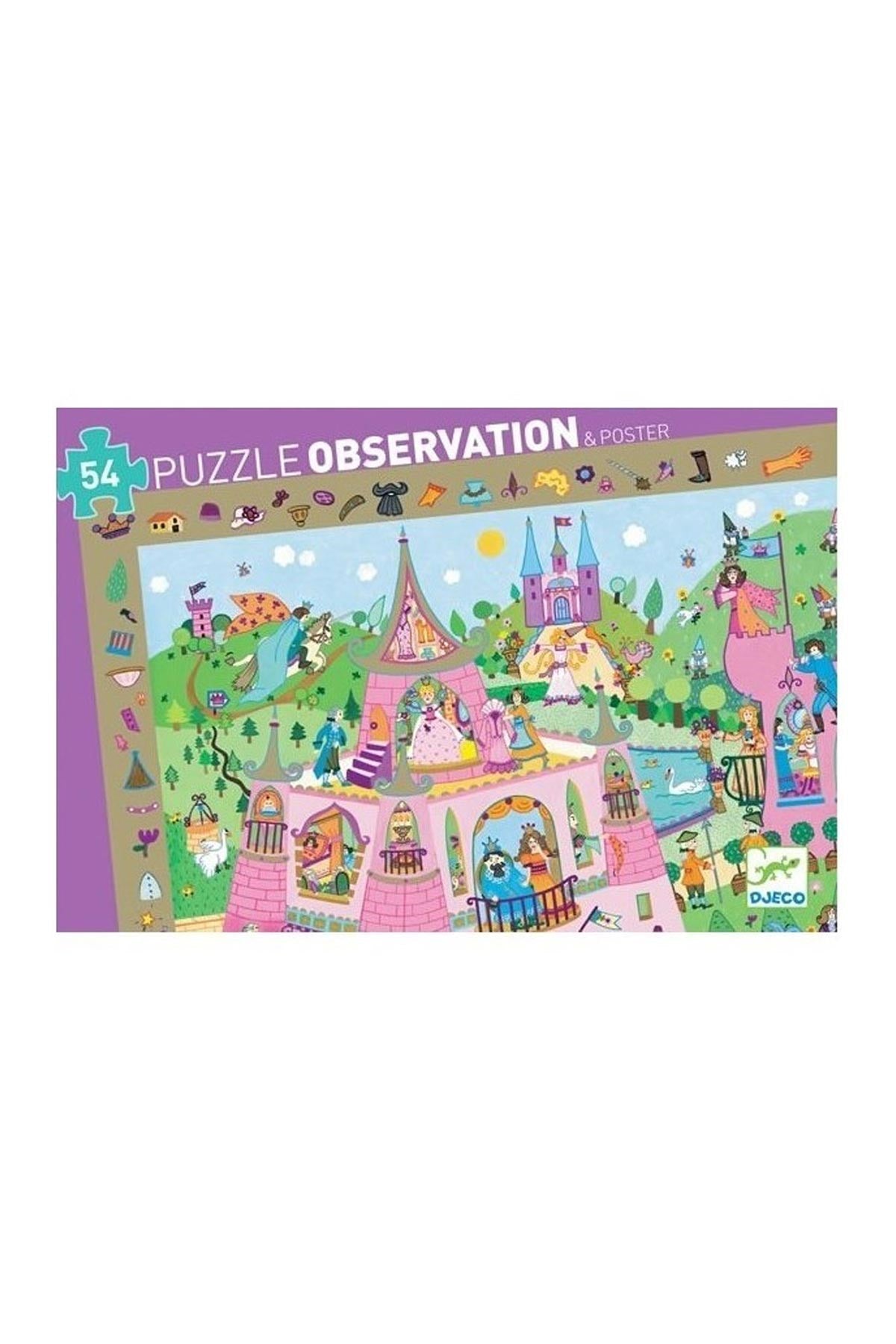 Djeco Klasik Puzzle 54 Parça/ Princess