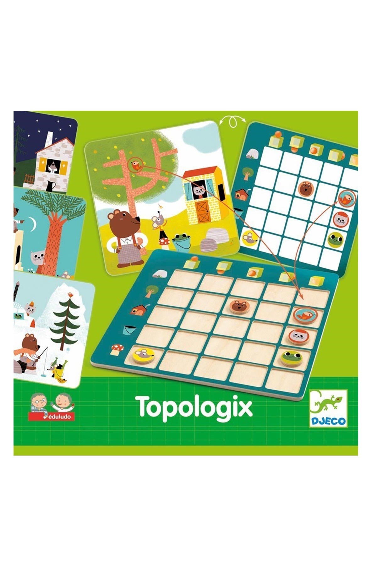 Djeco Mantıksal Çıkarım Oyunuı / Topologix - Welcome Baby