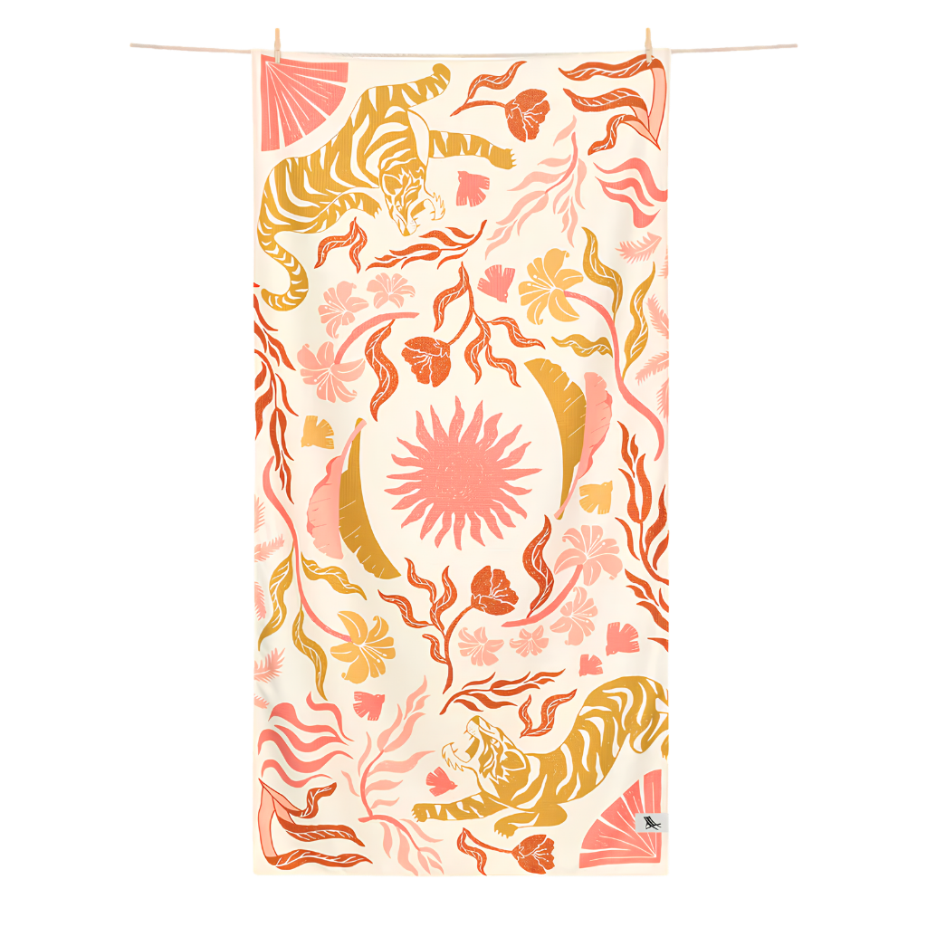 Dock And Bay Banyo Havlusu Waffle L Tiger Palm
