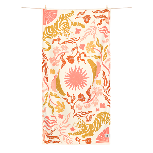 Dock And Bay Banyo Havlusu Waffle L Tiger Palm
