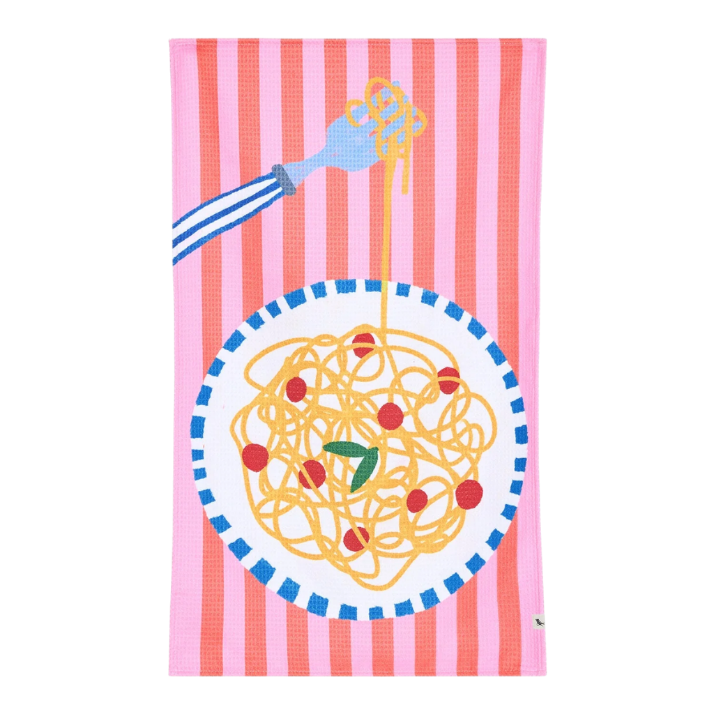 Dock And Bay Mutfak Havlusu Spaghetti No Regretti