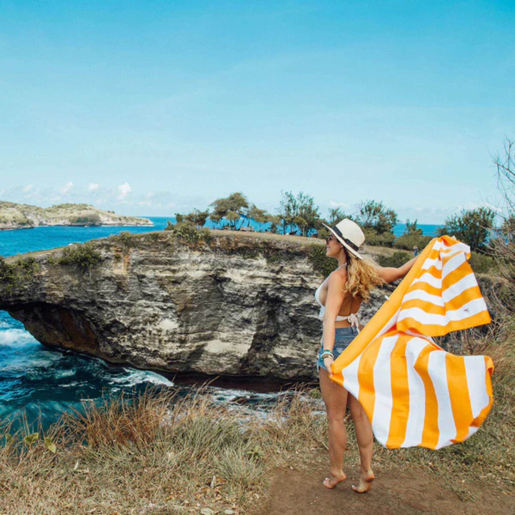 Dock And Bay Plaj Havlusu Cabana L Ipnanema Orange