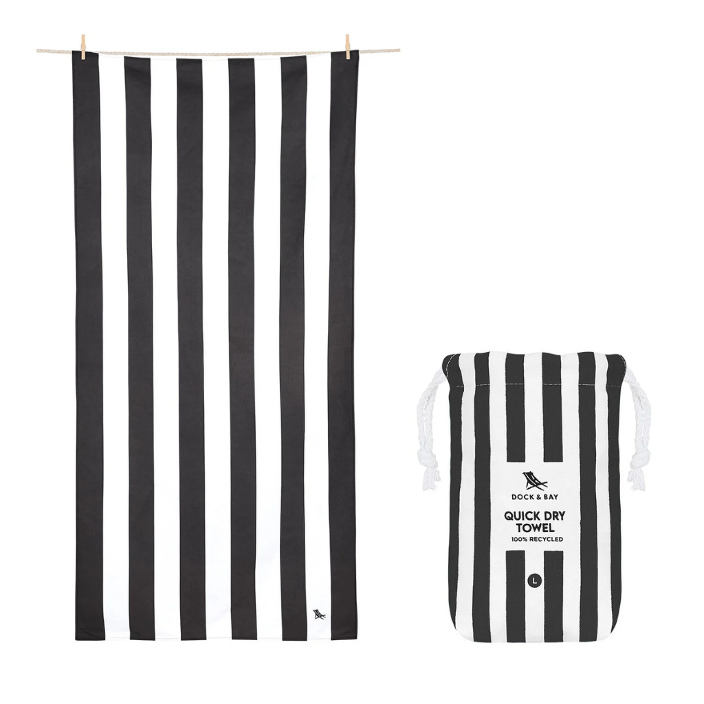Dock And Bay Plaj Havlusu Cabana L Kamari Charcoal