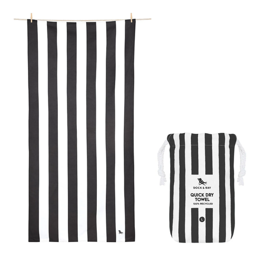 Dock And Bay Plaj Havlusu Cabana L Kamari Charcoal