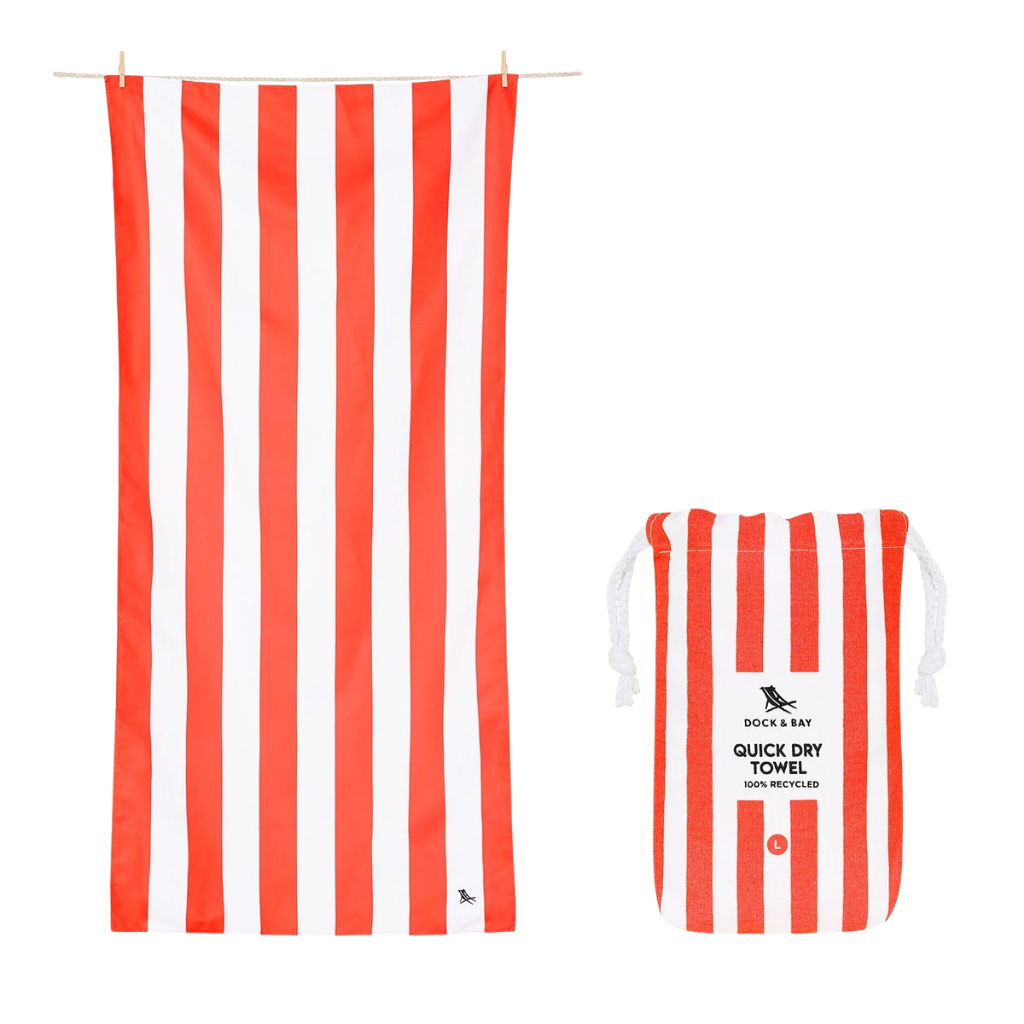 Dock And Bay Plaj Havlusu Cabana XL Wakiki Coral