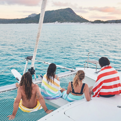 Dock And Bay Plaj Havlusu Cabana XL Wakiki Coral