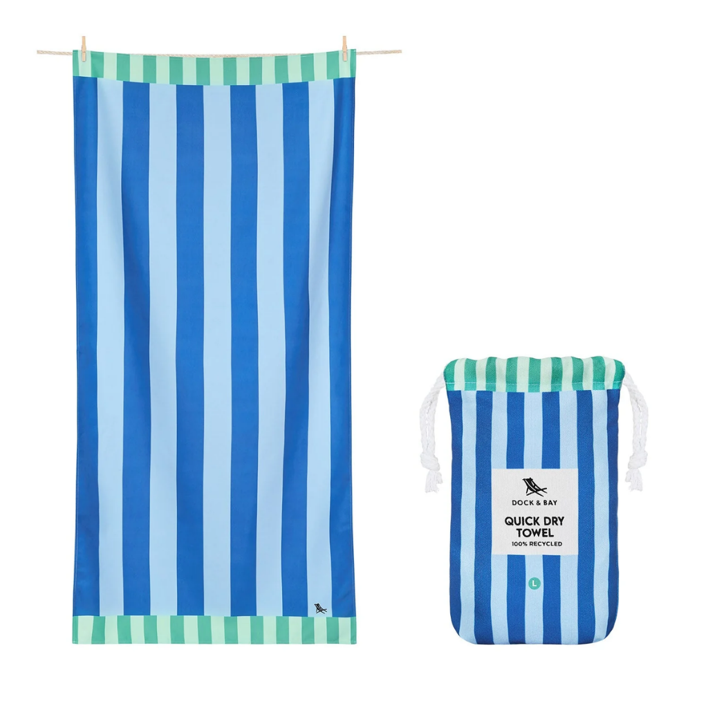 Dock And Bay Plaj Havlusu Design L Blue Sky