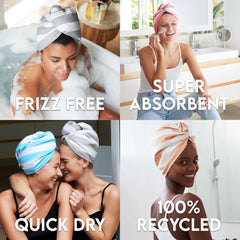 Dock And Bay Saç Havlusu Cabana Tulum Blue